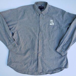 Kentucky Fried Chicken Employee Shirt Size XXL KFC Manager Gingham Button Check